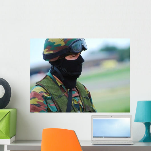 Soldier Special Forces Group Wall Decal
