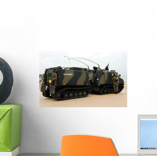 Bandvagn Bvs10 Viking Used Wall Decal Design 2