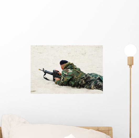 Dutch Royal Marines Taking Wall Decal Design 3