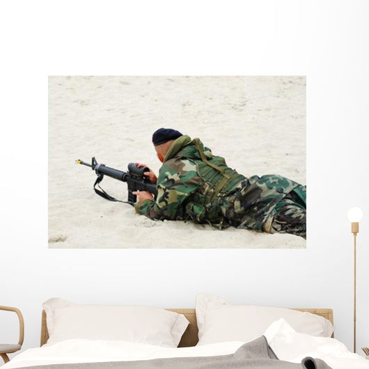 Dutch Royal Marines Taking Wall Decal Design 3
