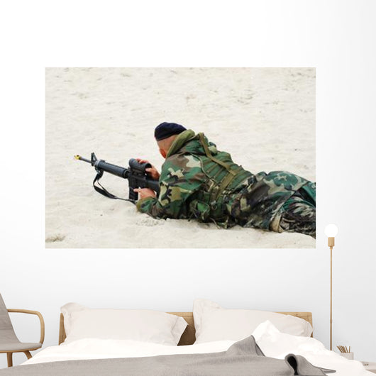 Dutch Royal Marines Taking Wall Decal Design 3