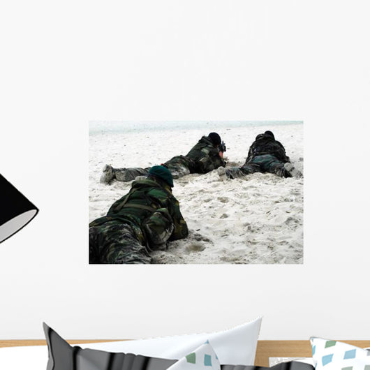 Dutch Royal Marines Taking Wall Decal Design 1