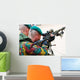 Belgian Paratrooper Handling Sniper Wall Decal