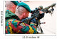 Belgian Paratrooper Handling Sniper Wall Decal