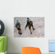 Belgian Paratroopers Climbing Wall - Wall Decal