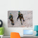 Belgian Paratroopers Climbing Wall - Wall Decal