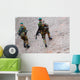 Belgian Paratroopers Climbing Wall - Wall Decal