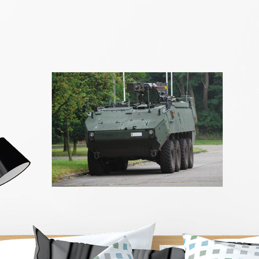 Piranha Iiic Belgian Army Wall Decal Design 4