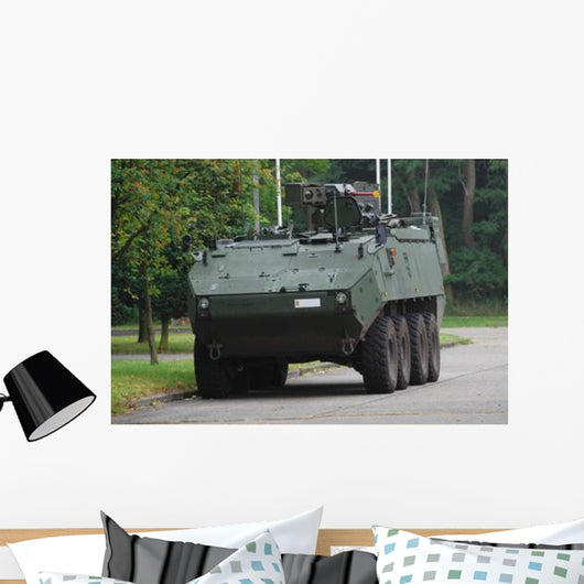 Piranha Iiic Belgian Army Wall Decal Design 4