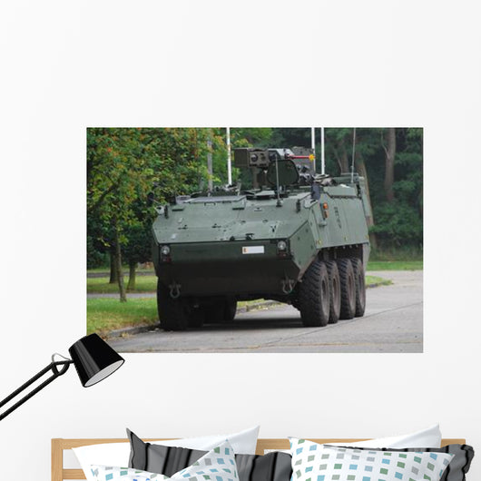 Piranha Iiic Belgian Army Wall Decal Design 4