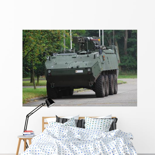 Piranha Iiic Belgian Army Wall Decal Design 4