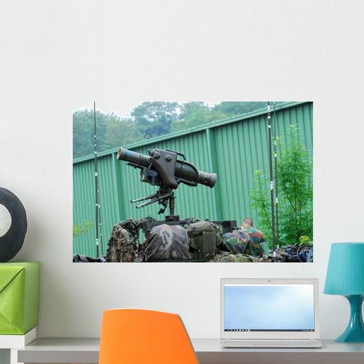 Milan Guided Anti-tank Missile Wall Decal Design 2