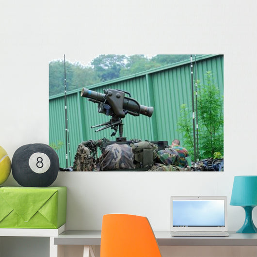 Milan Guided Anti-tank Missile Wall Decal Design 2