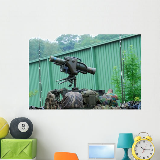 Milan Guided Anti-tank Missile Wall Decal Design 2