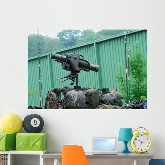 Milan Guided Anti-tank Missile Wall Decal Design 2