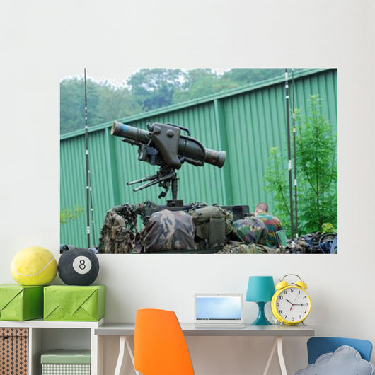Milan Guided Anti-tank Missile Wall Decal Design 2