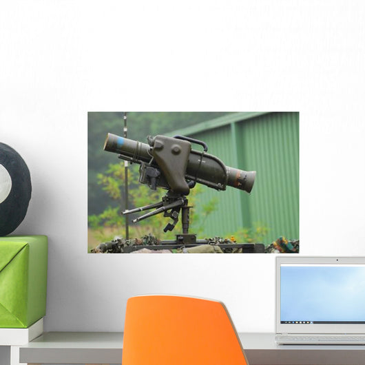 Milan Guided Anti-tank Missile Wall Decal Design 1