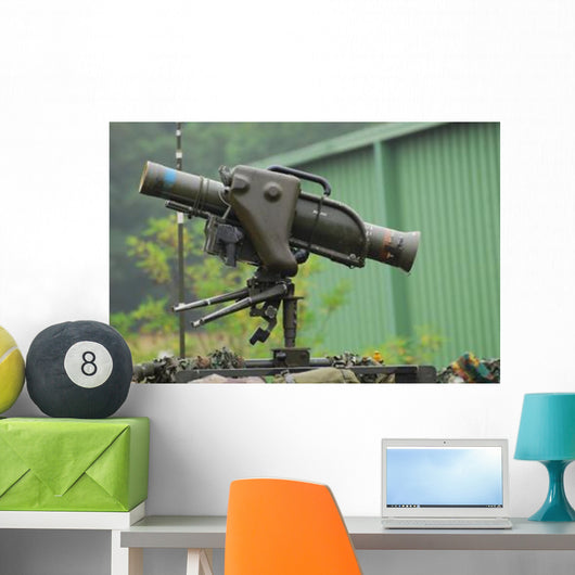 Milan Guided Anti-tank Missile Wall Decal Design 1
