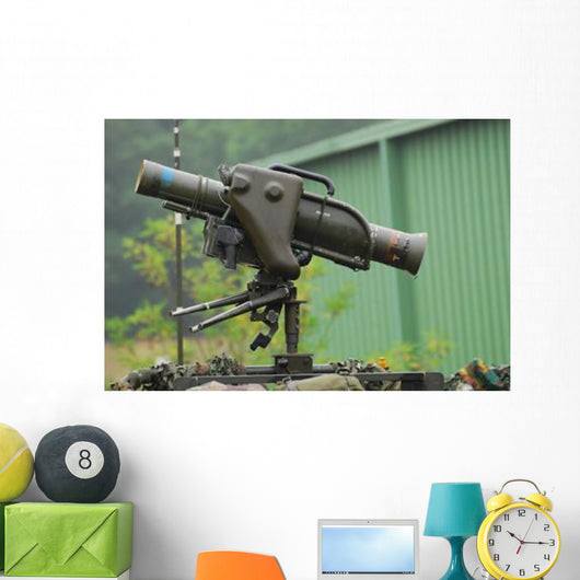 Milan Guided Anti-tank Missile Wall Decal Design 1