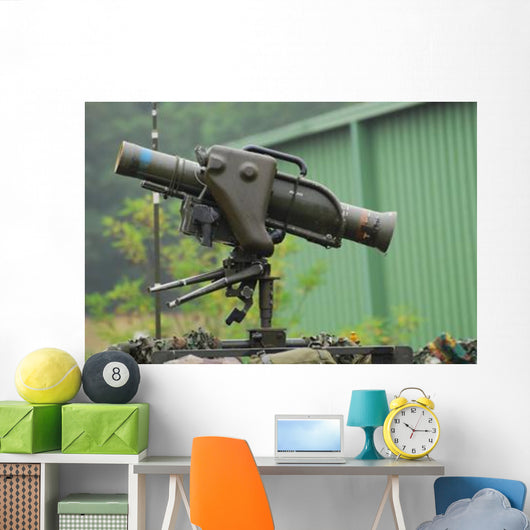 Milan Guided Anti-tank Missile Wall Decal Design 1