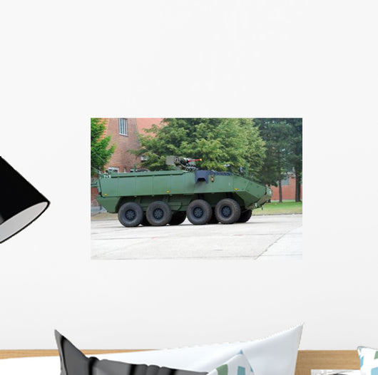 Piranha Iiic Belgian Army Wall Decal Design 3