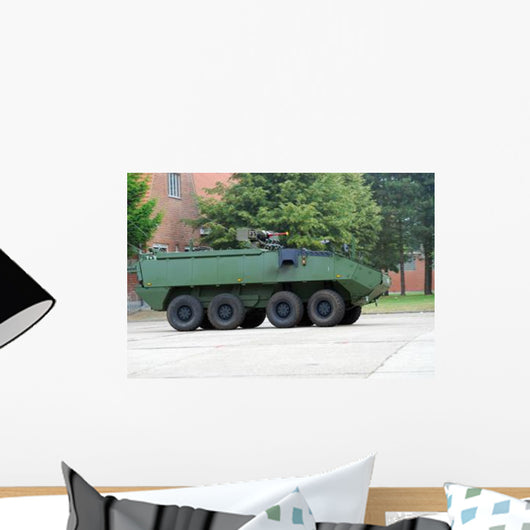 Piranha Iiic Belgian Army Wall Decal Design 3