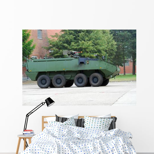 Piranha Iiic Belgian Army Wall Decal Design 3