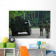 Belgian Infantry Soldiers Walk Wall Decal Design 2
