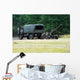 Belgian Artillery Unit Setting Wall Decal Design 1