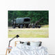 Belgian Artillery Unit Setting Wall Decal Design 1