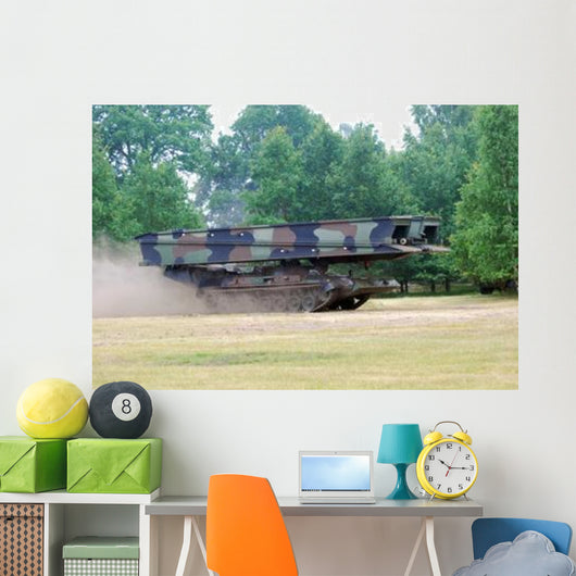 Bridgelayer Use Belgium Army Wall Decal