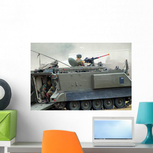 M113 Tracked Infantry Vehicle Wall Decal