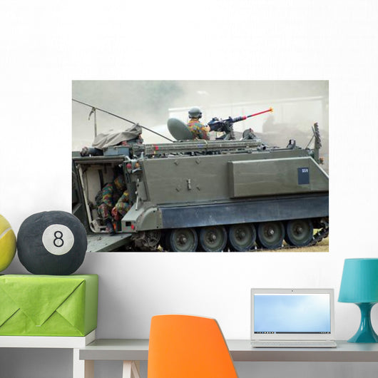 M113 Tracked Infantry Vehicle Wall Decal