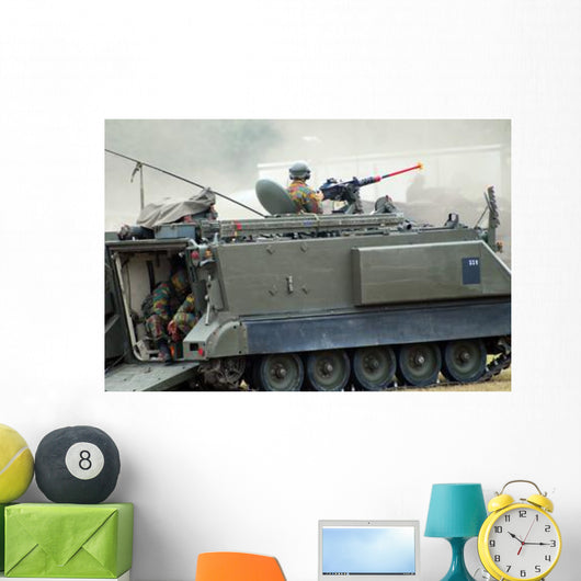 M113 Tracked Infantry Vehicle Wall Decal