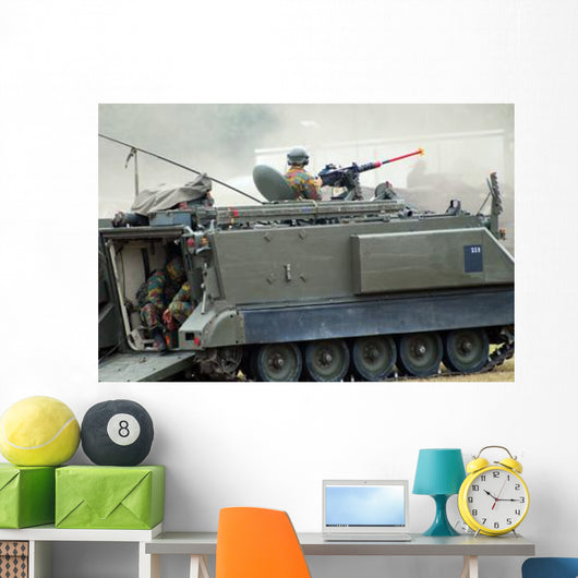 M113 Tracked Infantry Vehicle Wall Decal