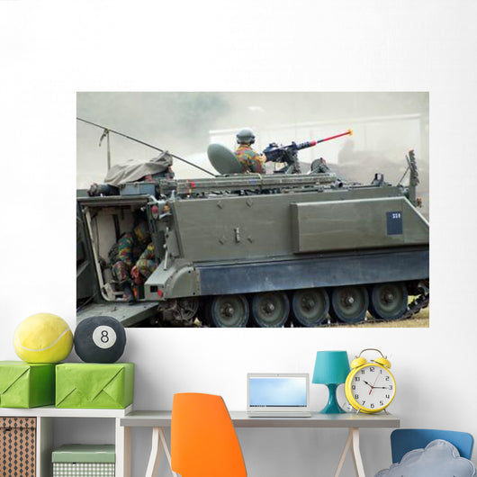M113 Tracked Infantry Vehicle Wall Decal