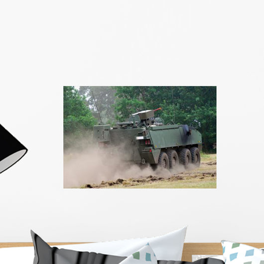 Piranha Iiic Belgian Army Wall Decal Design 1