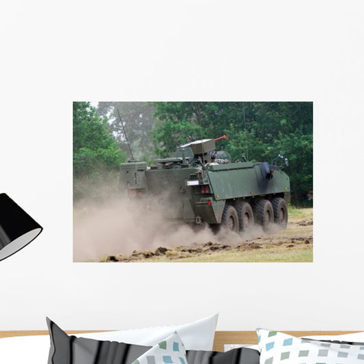 Piranha Iiic Belgian Army Wall Decal Design 1