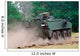 Piranha Iiic Belgian Army Wall Decal Design 1