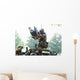 Belgian Soldiers Setting up Wall Decal Design 3