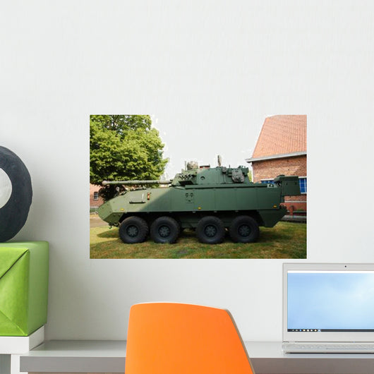Belgian Army Piranha Iiic Wall Decal Design 2