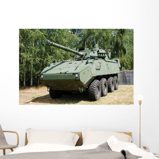 Belgian Army Piranha Iiic Wall Decal Design 10