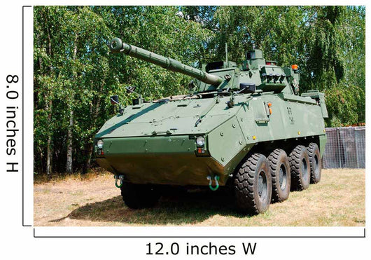 Belgian Army Piranha Iiic Wall Decal Design 10