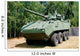 Belgian Army Piranha Iiic Wall Decal Design 10