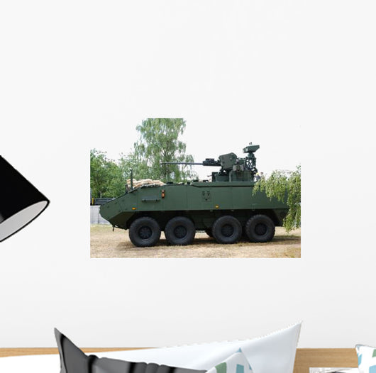 Piranha Iiic Belgian Army Wall Decal