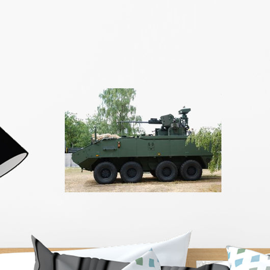 Piranha Iiic Belgian Army Wall Decal