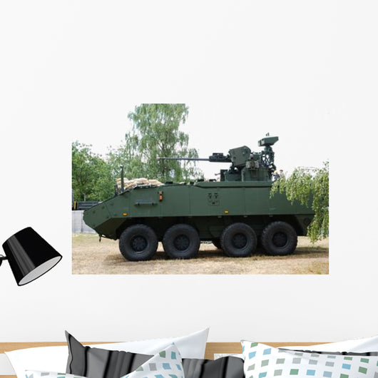 Piranha Iiic Belgian Army Wall Decal