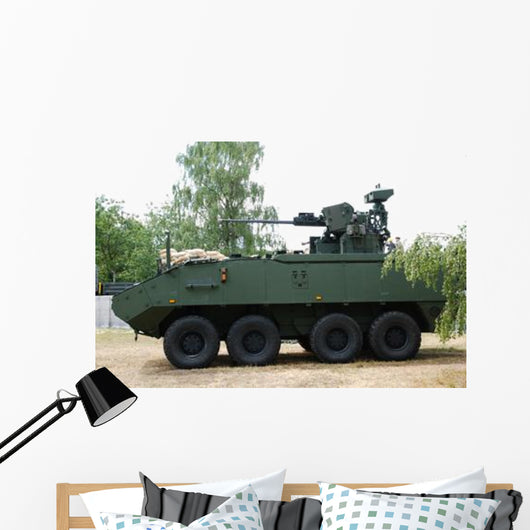 Piranha Iiic Belgian Army Wall Decal