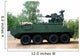 Piranha Iiic Belgian Army Wall Decal