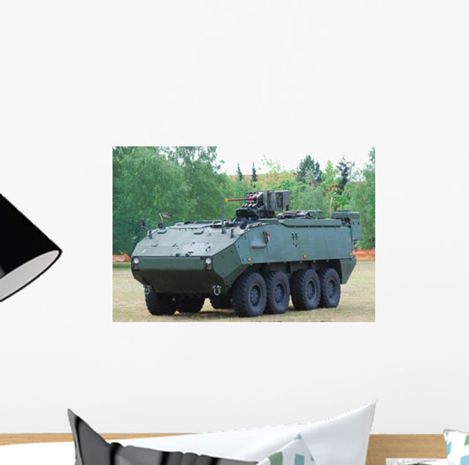 Belgian Army Piranha Iiic Wall Decal Design 8